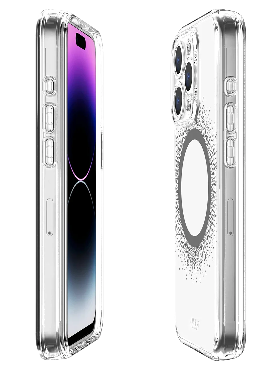 Itskins Avana Aura iPhone 15 Pro Magsafe Case - Aura Black - Tashqila Itskins Avana Aura iPhone 15 Pro Magsafe Case - Aura Black - Tashqila